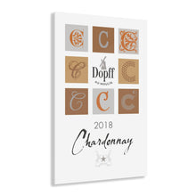 Load image into Gallery viewer, Wine Label Themed Wall Art Print - Chardonnay D'Alsace - Dopff Au Moulin Wine Label Print on Acrylic Panel
