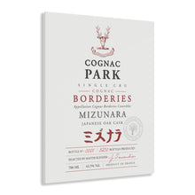 Load image into Gallery viewer, Cognac Label Themed Artwork - Cognac Park Mizunara Label Print on Acrylic Panel