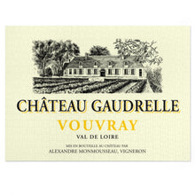 Load image into Gallery viewer, Wine Label Themed Jigsaw Puzzles - Chateau Gaudrelle Label Print on 252 or 500 Pieces Puzzle - Made in America