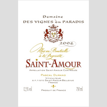 Load image into Gallery viewer, Wine Label Themed Art Print  on Archival Paper - Saint Amour Wine Fine Art Prints