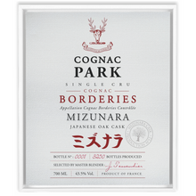Load image into Gallery viewer, Cognac Label Themed Artwork - Cognac Park Mizunara Label Print on Canvas in a Floating Frame