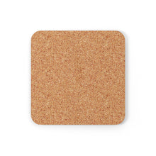 Load image into Gallery viewer, Winery Themed Gifts - La Bastide St Dominique Chateauneuf du Pape Label Back Corkwood Coaster Set of 4