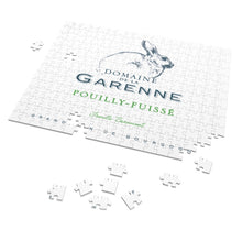 Load image into Gallery viewer, Wine Label Themed Jigsaw Puzzles - Domaine de la Garenne Label Print on 252 or 500 Pieces Puzzle - Made in America