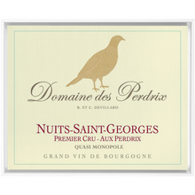 Load image into Gallery viewer, Wine Label Themed Artwork - Domaine des Perdrix Wine Label Print on Canvas in a Floating Frame