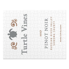Load image into Gallery viewer, Wine Themed Jigsaw Puzzles - Label of Turtle Vines Wine Print 252 Pieces Puzzle - Made in America