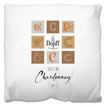 Load image into Gallery viewer, Indoor Outdoor Pillows Dopff au Moulin Wine Label Print two sizes available