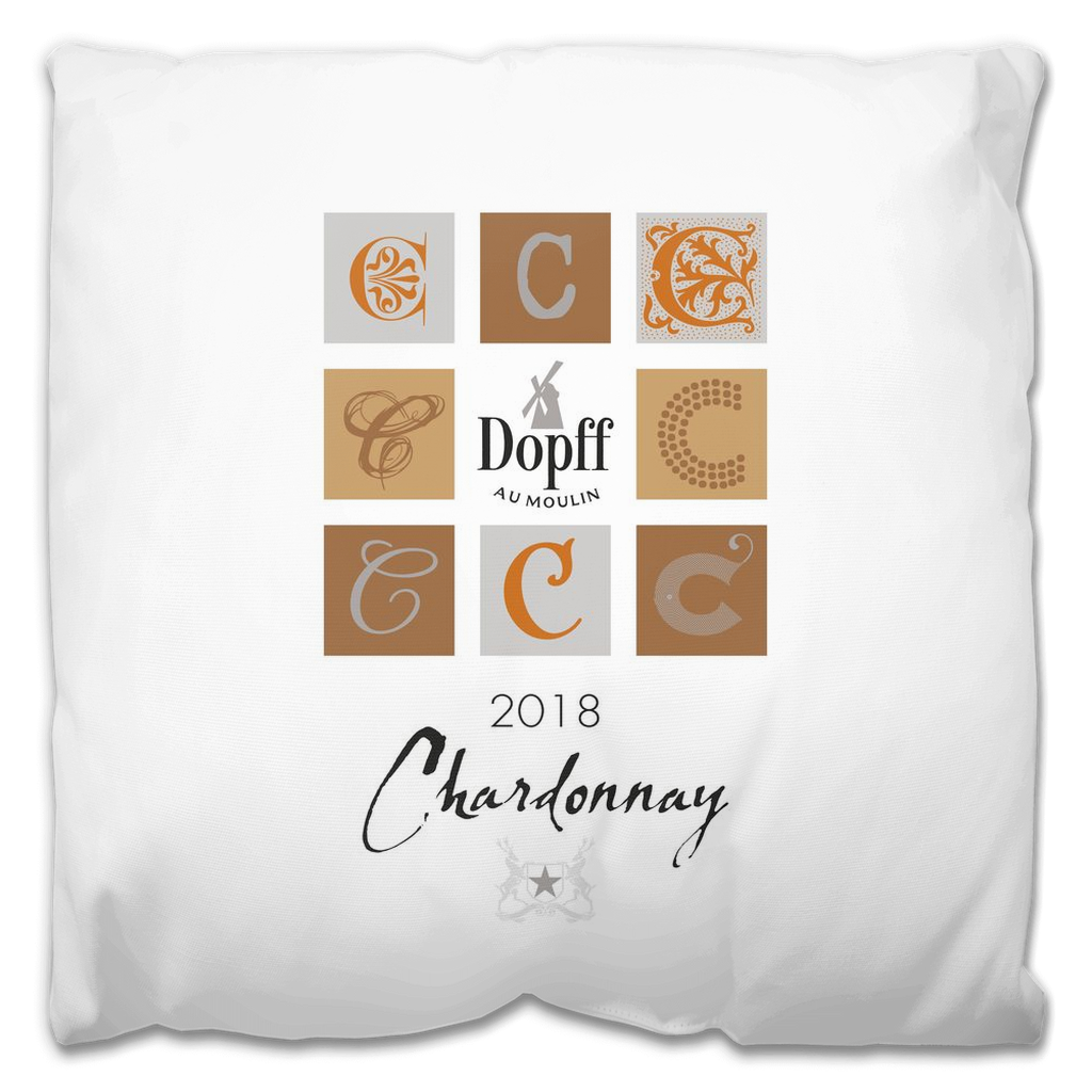 Indoor Outdoor Pillows Dopff au Moulin Wine Label Print two sizes available