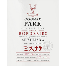 Load image into Gallery viewer, Cognac Label Themed Artwork - Cognac Park Mizunara Label Printed on Eco-Friendly Recycled Aluminum