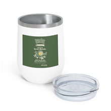 Load image into Gallery viewer, Insulated Drinkware - Moulin Saint Michel Olive Oil Label on 12oz Insulated Wine Tumbler.