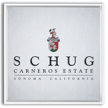 Load image into Gallery viewer, Wine Label Themed Artwork - Schug Carneros Estate Print on Canvas in a Floating Frame
