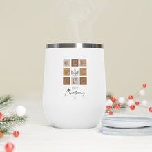 Load image into Gallery viewer, Wine Label Themed Drinkware - Chardonnay D'Alsace - Dopff au Moulin Label on 12oz Insulated Wine Tumbler