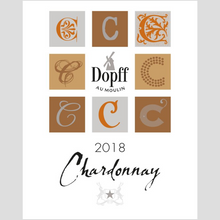 Load image into Gallery viewer, Wine Label Themed Art Print  on Archival Paper - Chardonnay D'Alsace - Dopff au Moulin Label Fine Art Prints