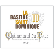 Load image into Gallery viewer, Wine Club Gifts and Decor - La Bastide Chateauneuf Du Pape Wine Label Printed on Eco-Friendly Recycled Aluminum