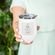 Load image into Gallery viewer, Cognac Label Themed Drinkware - Cognac Park Mizunara Label on 12oz Insulated Wine Tumbler