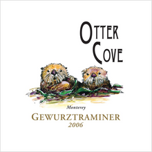 Load image into Gallery viewer, Wine Label Themed Art Print on Archival Paper - Otter Cove Gewurztraminer 2006 Fine Art Prints