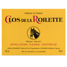 Load image into Gallery viewer, Wine Label Themed Jigsaw Puzzles - Clos de la Roilette Label Print on 252 or 500 Pieces Puzzle - Made in America