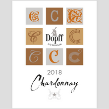 Load image into Gallery viewer, Wine Label Themed Art Print  on Archival Paper - Chardonnay D'Alsace - Dopff au Moulin Label Fine Art Prints
