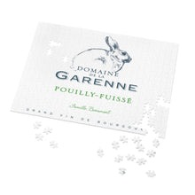 Load image into Gallery viewer, Wine Label Themed Jigsaw Puzzles - Domaine de la Garenne Label Print on 252 or 500 Pieces Puzzle - Made in America