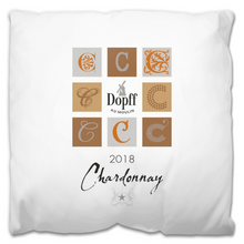 Load image into Gallery viewer, Indoor Outdoor Pillows Dopff au Moulin Wine Label Print