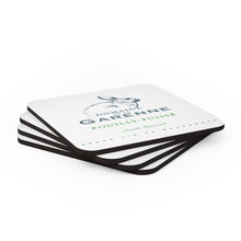 Load image into Gallery viewer, Wine Label Themed Gifts - Domaine de la Garenne bottle Label Back Corkwood Coaster Set of 4