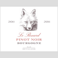 Load image into Gallery viewer, Wine Label Themed Art Print on Archival Paper - Le Renard Pinot Noir Fine Art Prints