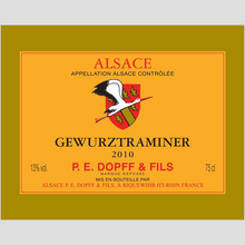 Load image into Gallery viewer, Wine Label Themed Art Print on Archival Paper - P.E. Dopff Gewurztraminer Fine Art Prints