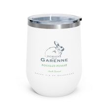Load image into Gallery viewer, Wine Label Themed Drinkware - Domaine de la Garenne Wine Label on 12oz Insulated Wine Tumbler