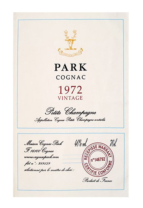 Park Cognac La Petite Champagne Canvas Towel