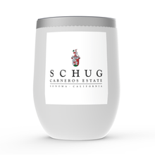 Load image into Gallery viewer, Insulated Wine Tumbler - Wine Label Themed Gifts - Schug - Carneros Estate bottle Label Stemless Wine Tumblers
