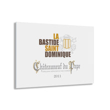 Load image into Gallery viewer, La Bastide Saint Dominique Chateauneuf Du Pape Wine Label Print on Acrylic Panel