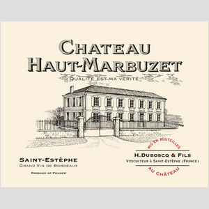 Winery Themed Art Print on Archival Paper - Chateau Haut-Marbuzet Label Fine Art Prints
