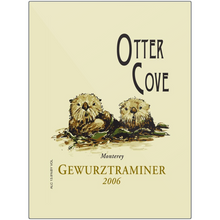 Load image into Gallery viewer, Wine Club Gifts - Wine Room Decor - Otter Cove Wine Label Printed on Eco-Friendly Recycled Aluminum