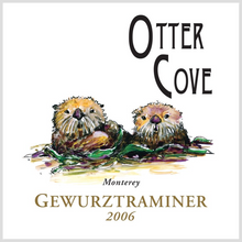 Load image into Gallery viewer, Wine Label Themed Wall Decor - Otter Cove Gewurztraminer 2006 Wine Label Acrylic Print Ready To Hang