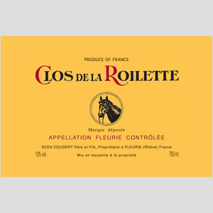 Wine Label Themed Art Print on Archival Paper - Clos de la Roilette Fine Art Prints
