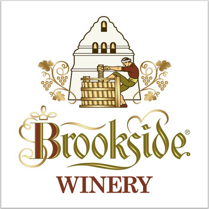 Wine Label Themed Art Print  on Archival Paper - Brookside Winery Fine Art Prints