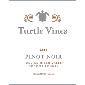 Gift for Wine Lover - Turtle Vines Wine Label Printed on Eco-Friendly Recycled Aluminum
