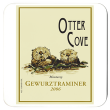Load image into Gallery viewer, Wine Label Themed Gifts - Otter Cove Wine Label Coasters - Set of 4