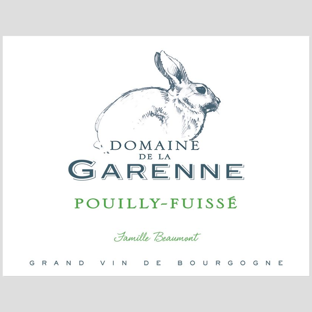 Wine Label Themed Decor - Domaine de la Garenne Label Acrylic Print Ready To Hang