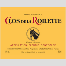 Load image into Gallery viewer, Wine Label Themed Decor - Clos de la Roilette Label Acrylic Print Ready To Hang