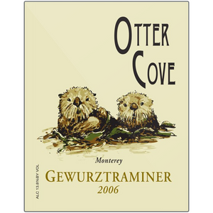 Wine Club Gifts and Wine Room Decor - Otter Cove Wine Label Printed on Eco-Friendly Recycled Aluminum