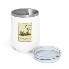 Load image into Gallery viewer, Wine Themed Drinkware - Otter Cove Wine Label on 12oz Insulated Wine Tumbler
