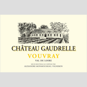 Wine Label Themed Art Print on Archival Paper - Chateau Gaudrelle Fine Art Prints