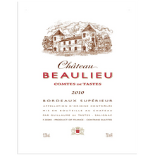 Load image into Gallery viewer, Wine Label Themed Wall Decor - Chateau Beaulieu Acrylic Print Ready To Hang