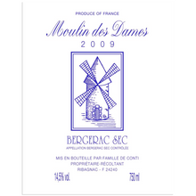 Load image into Gallery viewer, Wine Label Themed Wall Decor - Moulin des Dames Acrylic Print Ready To Hang