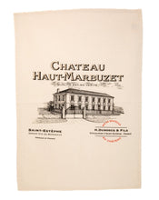Load image into Gallery viewer, Chateau Haut-Marbuzet Flour Sack Towel