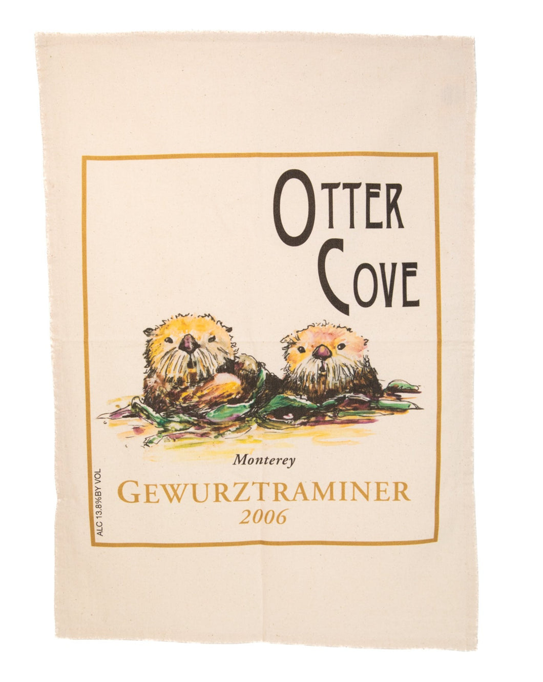 Otter Cove Flour Sack Towel