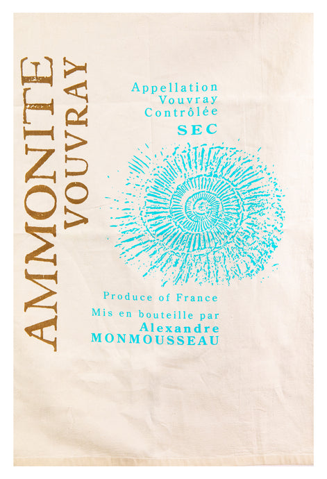 Ammonite Vouvray Flour Sack Towel
