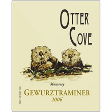 Load image into Gallery viewer, Wine Club Gifts - Wine Room Decor - Otter Cove Wine Label Printed on Eco-Friendly Recycled Aluminum
