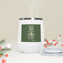 Load image into Gallery viewer, Insulated Drinkware - Moulin Saint Michel Olive Oil Label on 12oz Insulated Wine Tumbler.