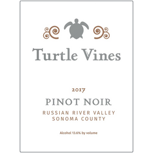 Gift for Wine Lover - Turtle Vines Wine Label Printed on Eco-Friendly Recycled Aluminum